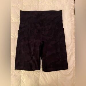 All Access Camo Biker Shorts